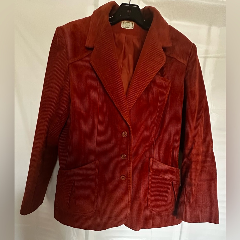 Vintage Corduroy Blazer